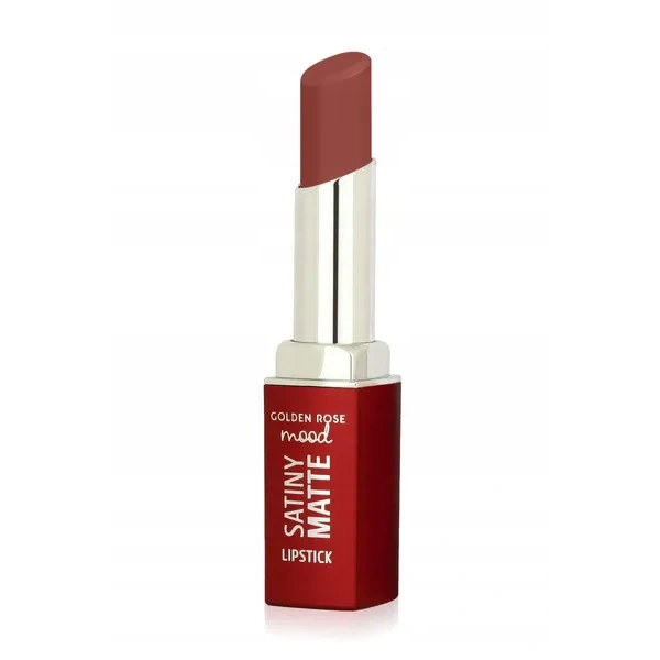 GOLDEN ROSE Mood Satiny Matte pomadka do ust matowa 05 Burnt Blush 3,5g
