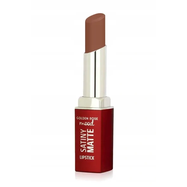 GOLDEN ROSE Mood Satiny Matte pomadka do ust matowa 01 Bare Nude 3,5g