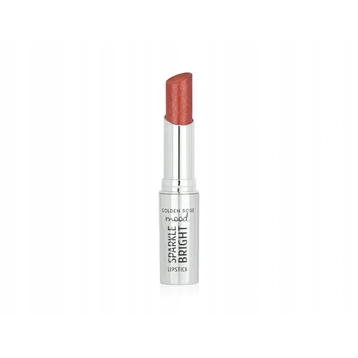 GOLDEN ROSE Mood Sparkle Bright pomadka do ust błyszcząca 152 Peach Glam 3,3g