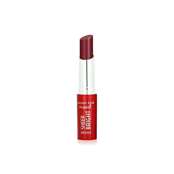 GOLDEN ROSE Mood Sheer Bright pomadka do ust połyskująca 108 Rosy Plum 3,3g