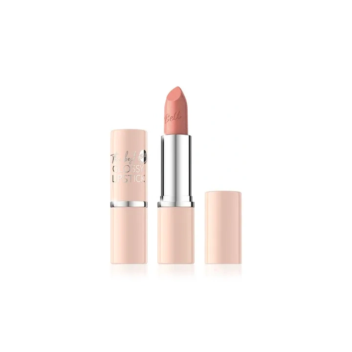 BELL The Best Glossy Lipstick połyskująca pomadka do ust 04 Mocha 4g