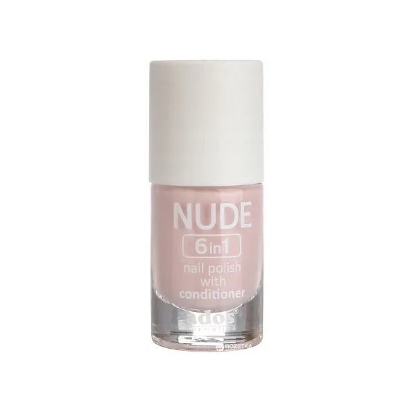 ADOS Nude 6w1 lakier do paznokci z odżywką 05 8g