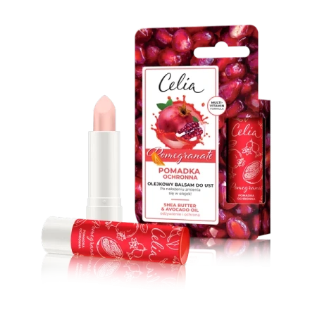 CELIA Olejkowy Balsam Do Ust pomadka ochronna Pomegranate 4g