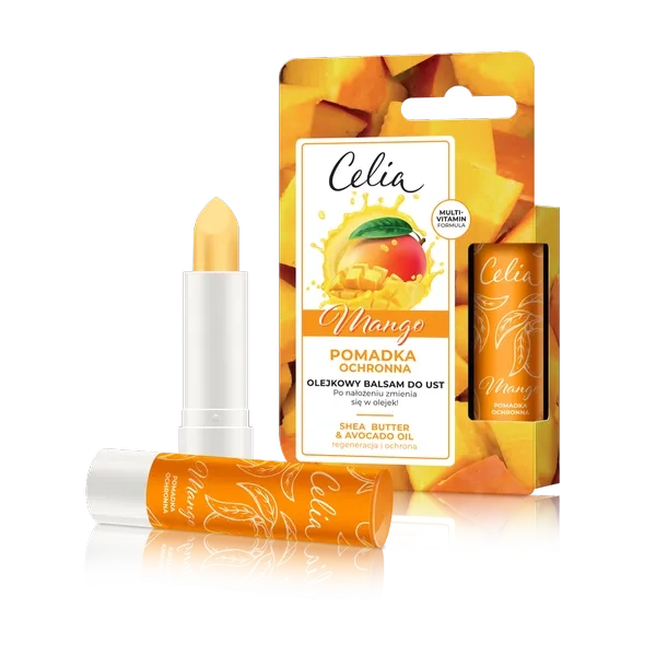 CELIA Olejkowy Balsam Do Ust pomadka ochronna Mango 4g
