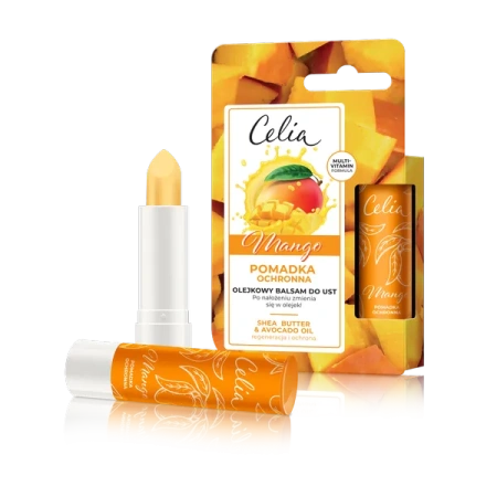 CELIA Olejkowy Balsam Do Ust pomadka ochronna Mango 4g