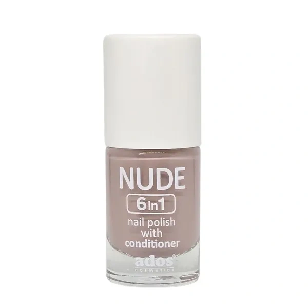 ADOS Nude 6w1 lakier do paznokci z odżywką 04 8g