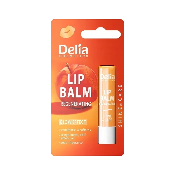 DELIA Lip Balm ochronna pomadka do ust Brzoskwinia 4,8g