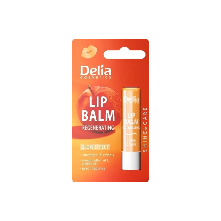 DELIA Lip Balm ochronna pomadka do ust Brzoskwinia 4,8g