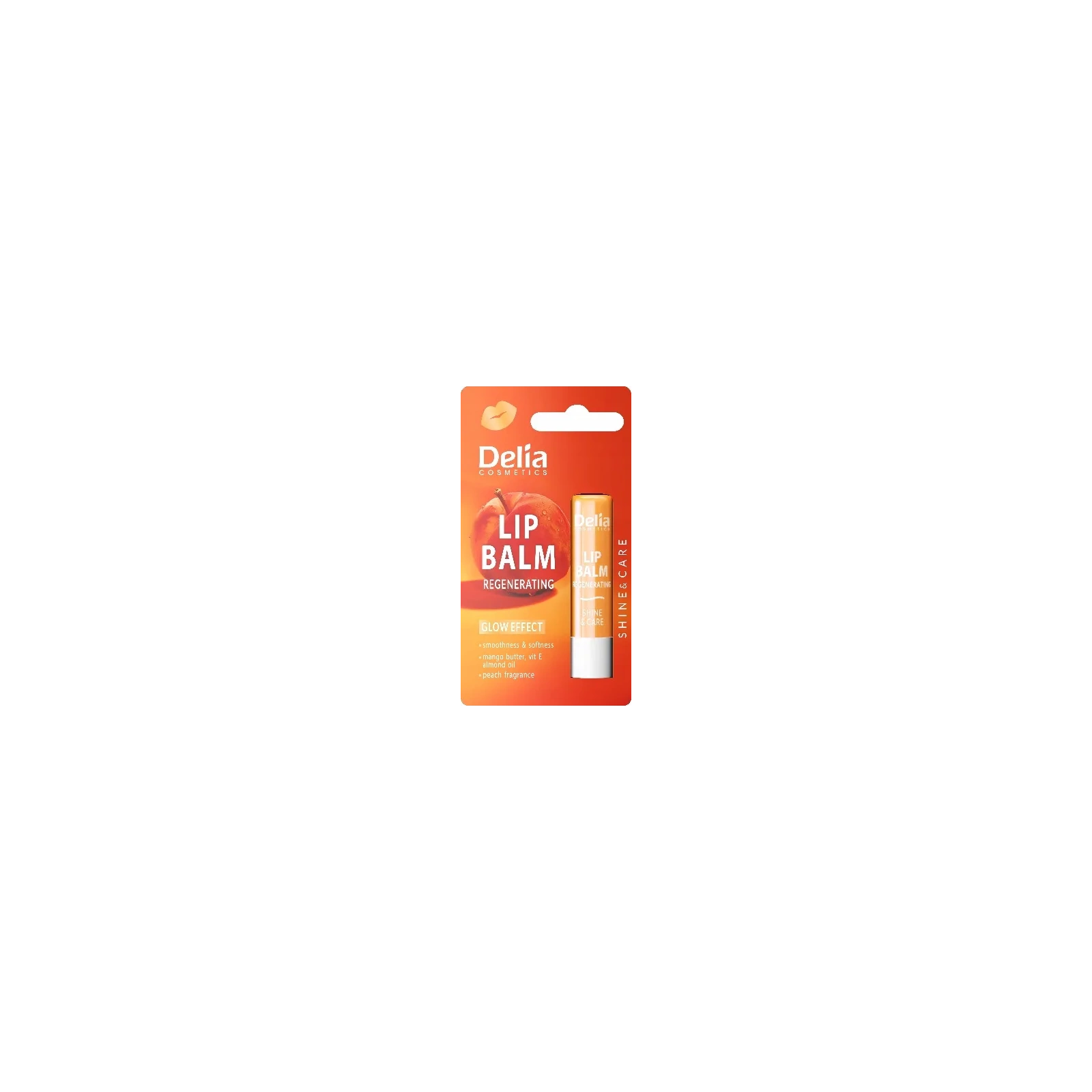 DELIA Lip Balm ochronna pomadka do ust Brzoskwinia 4,8g
