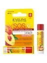 EVELINE SOS Argan Oil pomadka ochronna regenerująca Peach SPF 10 5ml