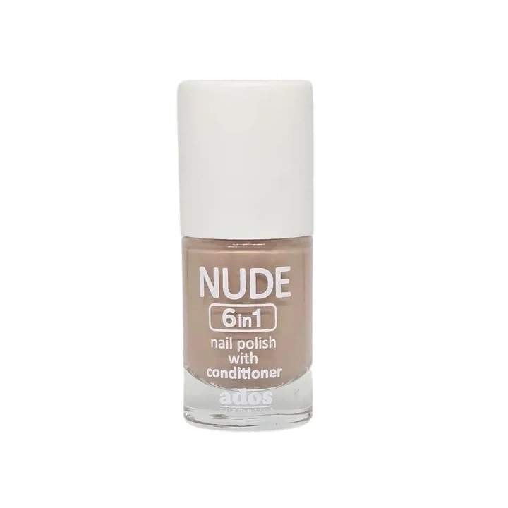 ADOS Nude 6w1 lakier do paznokci z odżywką 03 8g