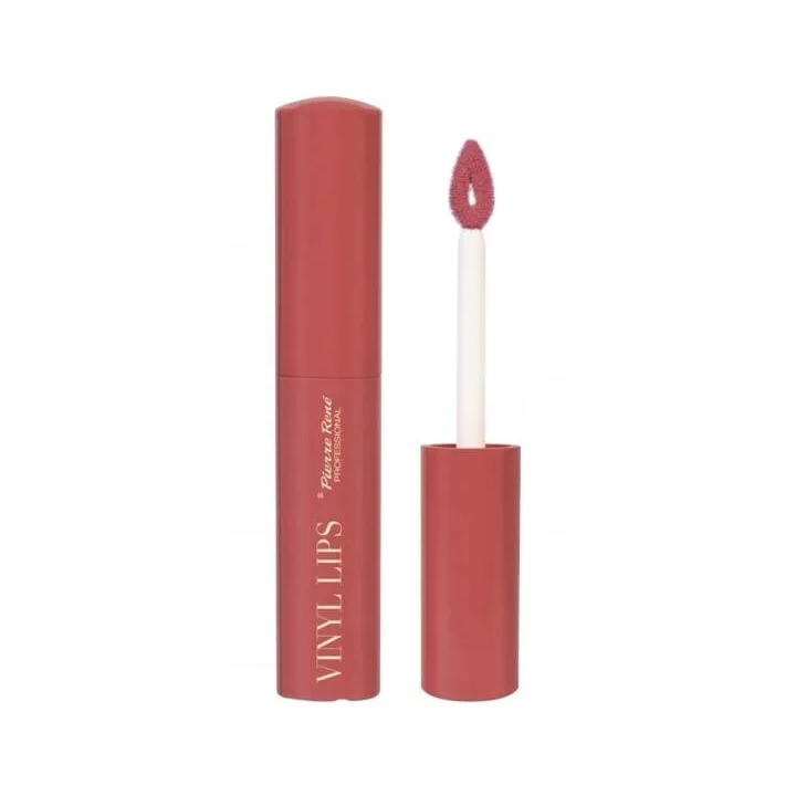 PIERRE RENE Vinyl Lips pomadka do ust błyszcząca 04 Warm Nude Fusion 8ml 