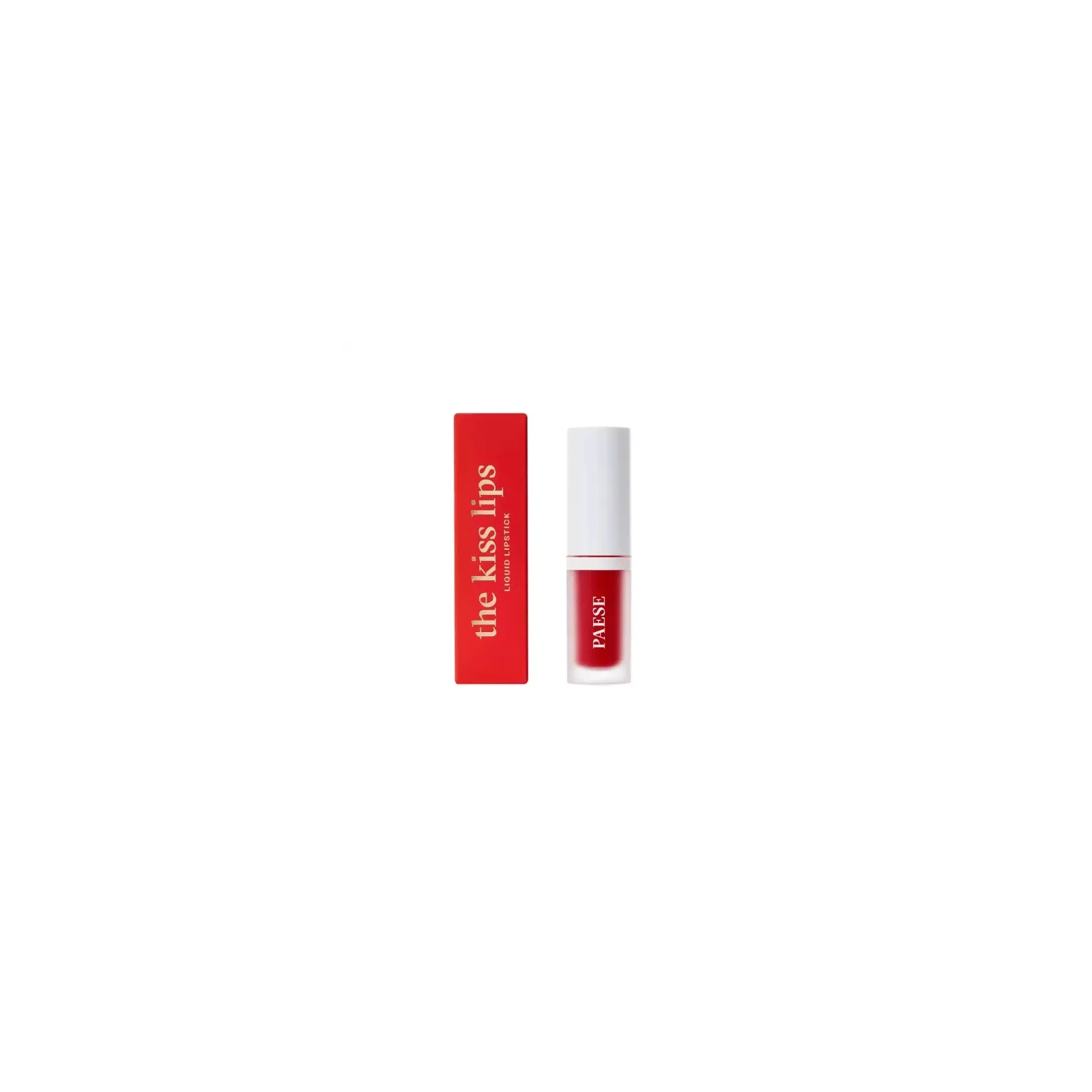 PAESE The Kiss Lips pomadka do ust w płynie 06 Classic Red 3,4ml 