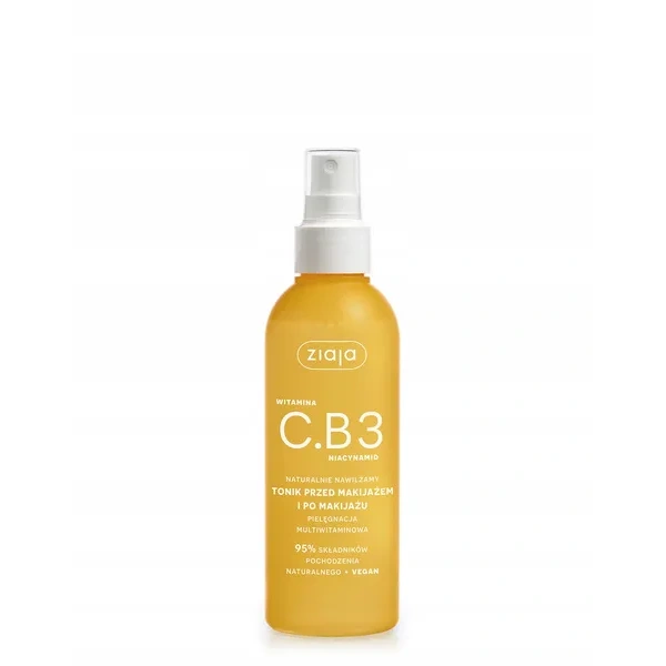 ZIAJA Witamina C.B3 tonik przed i po makijażu spray 190ml 