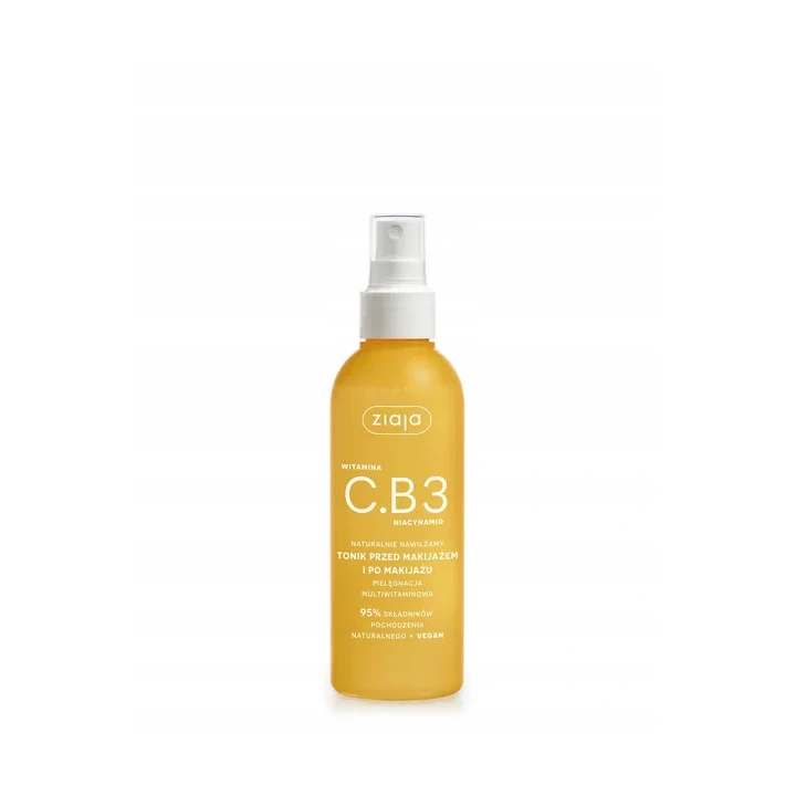 ZIAJA Witamina C.B3 tonik przed i po makijażu spray 190ml 
