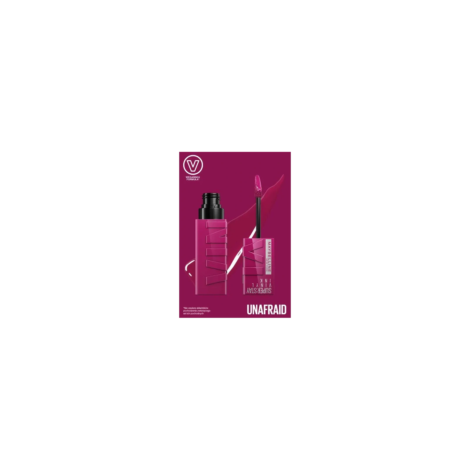MAYBELLINE Super Stay Vinyl Ink pomadka do ust 170 Unafraid 4,2ml 