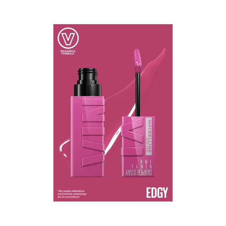 MAYBELLINE Super Stay Vinyl Ink pomadka do ust 165 Edgy 4,2ml 