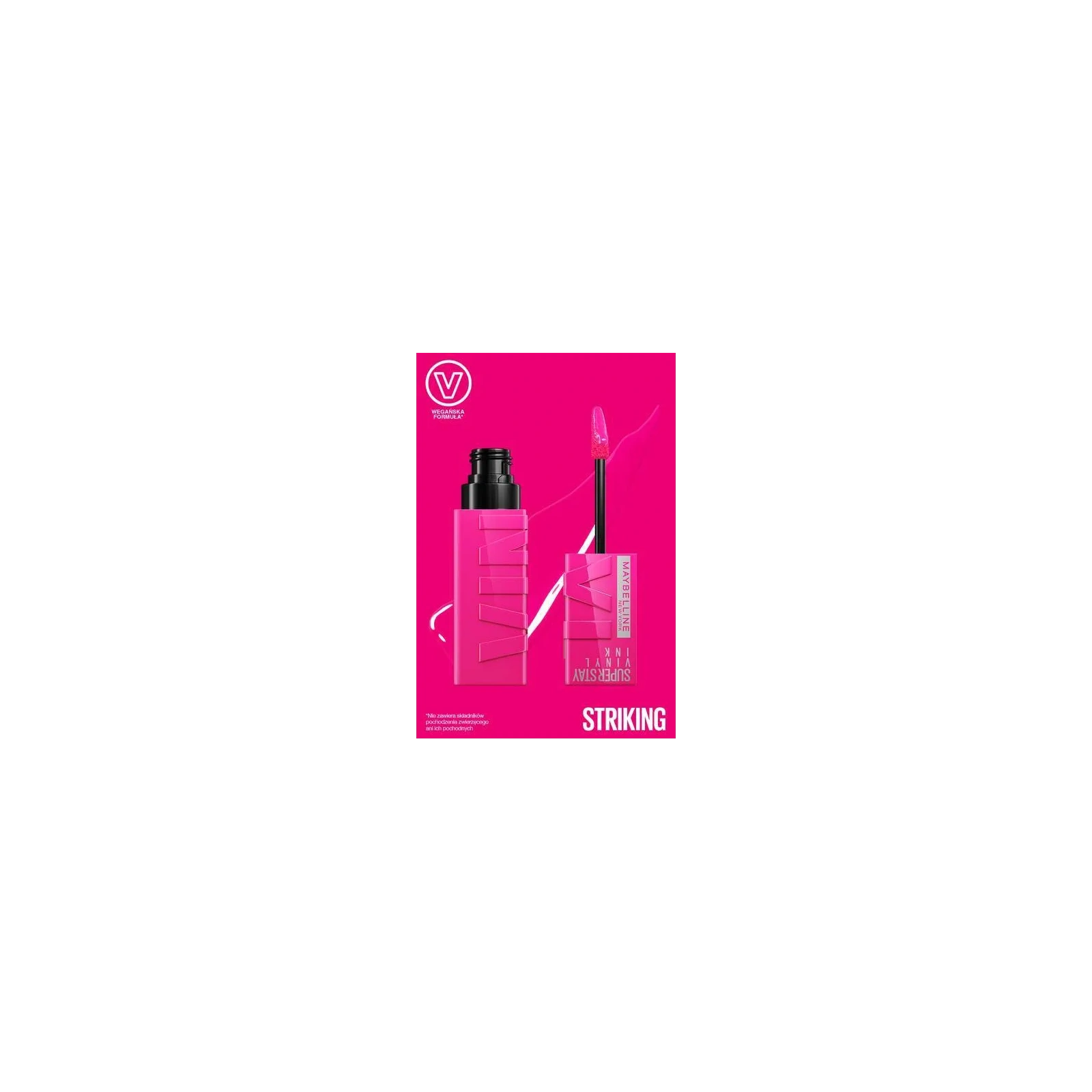 MAYBELLINE Super Stay Vinyl Ink pomadka do ust 150 Striking 4,2ml 