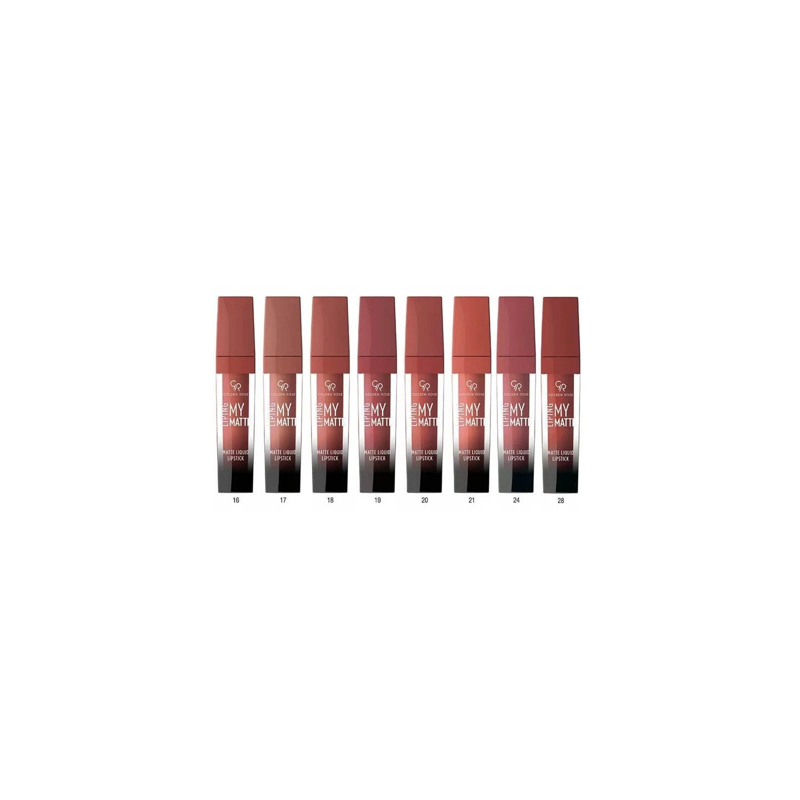 GOLDEN ROSE My Matte Liping pomadka do ust matowa wegańska 28 5ml 