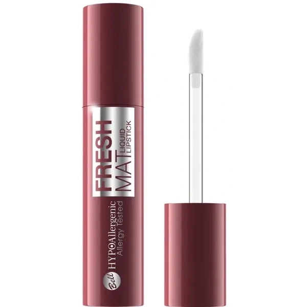 BELL HypoAllergenic Fresh Mat Liquid Lipstick pomadka w płynie 04 Hibiscus 