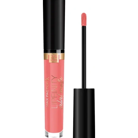 MAX FACTOR Lipfinity Velvet Matte pomadka w płynie 030 Cool Coral 3,5g 
