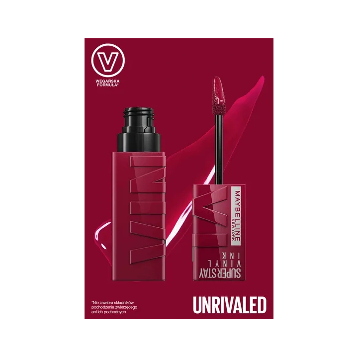 MAYBELLINE Super Stay Vinyl Ink pomadka do ust 030 Unrivaled 4,2ml