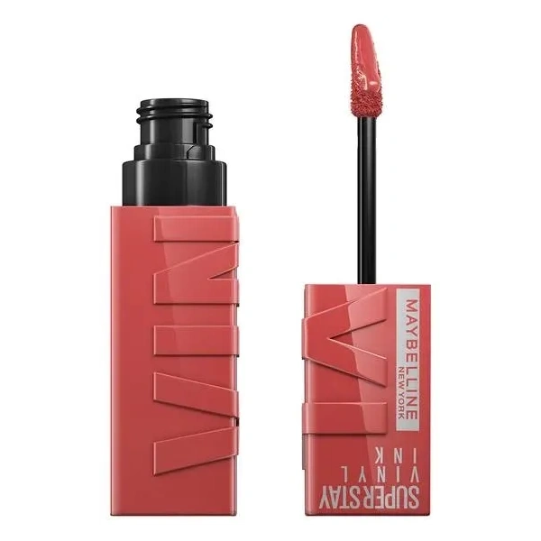 MAYBELLINE Super Stay Vinyl Ink pomadka do ust 015 Peachy 4,2ml