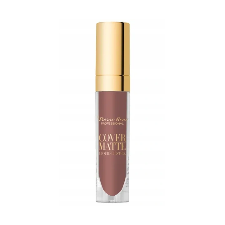 PIERRE RENE Cover Matte płynna matowa pomadka do ust 08 05 Rosy Brown 5ml