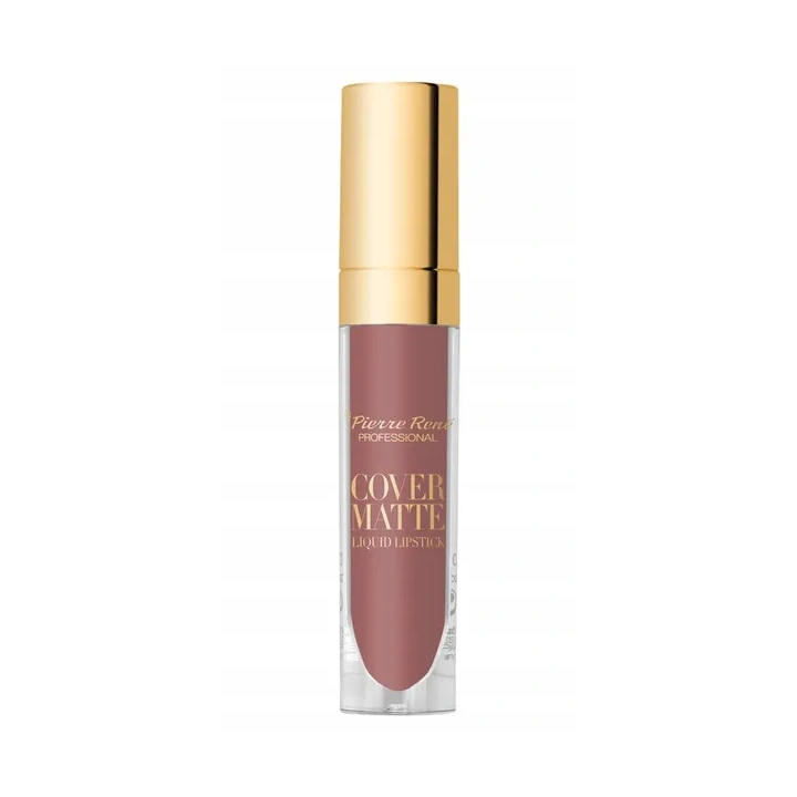PIERRE RENE Cover Matte płynna matowa pomadka do ust 03 Dusty Rose 5ml