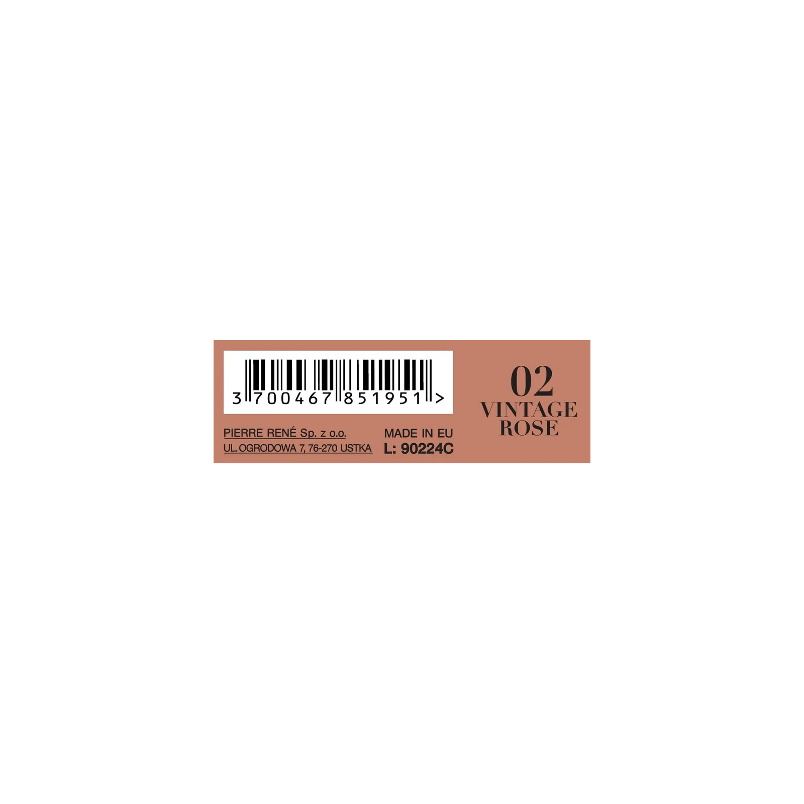 PIERRE RENE Cover Matte płynna matowa pomadka do ust 08 02 Vintage Rose 5ml