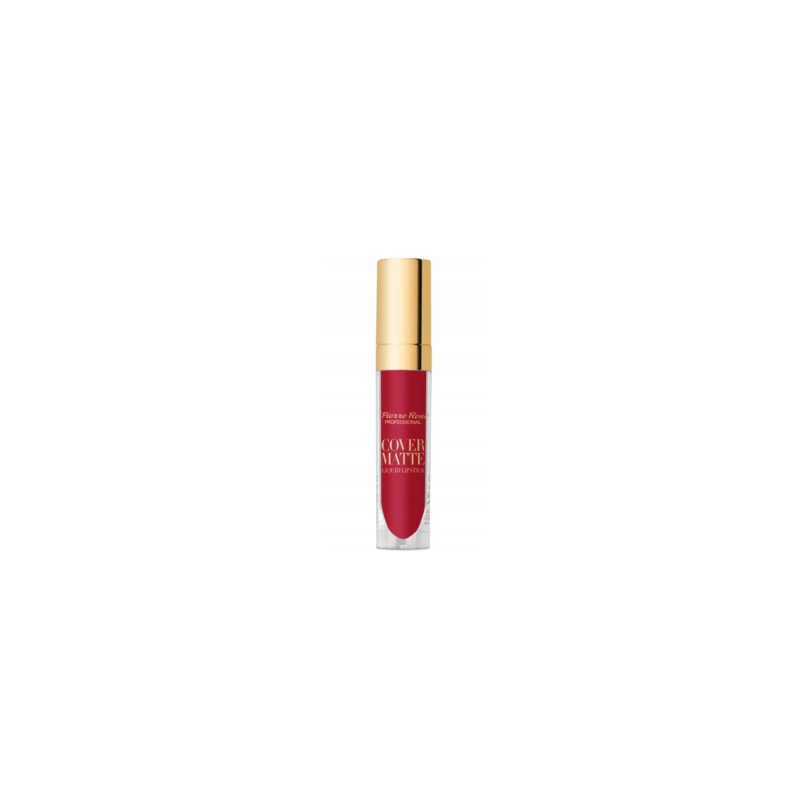 PIERRE RENE Cover Matte płynna matowa pomadka do ust 08 01True Red 5ml