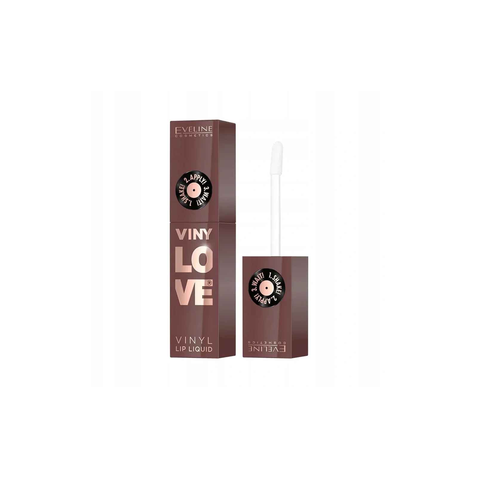 EVELINE VinyLove płynna pomadka do ust z efektem winylowym 07 Nudy 4ml