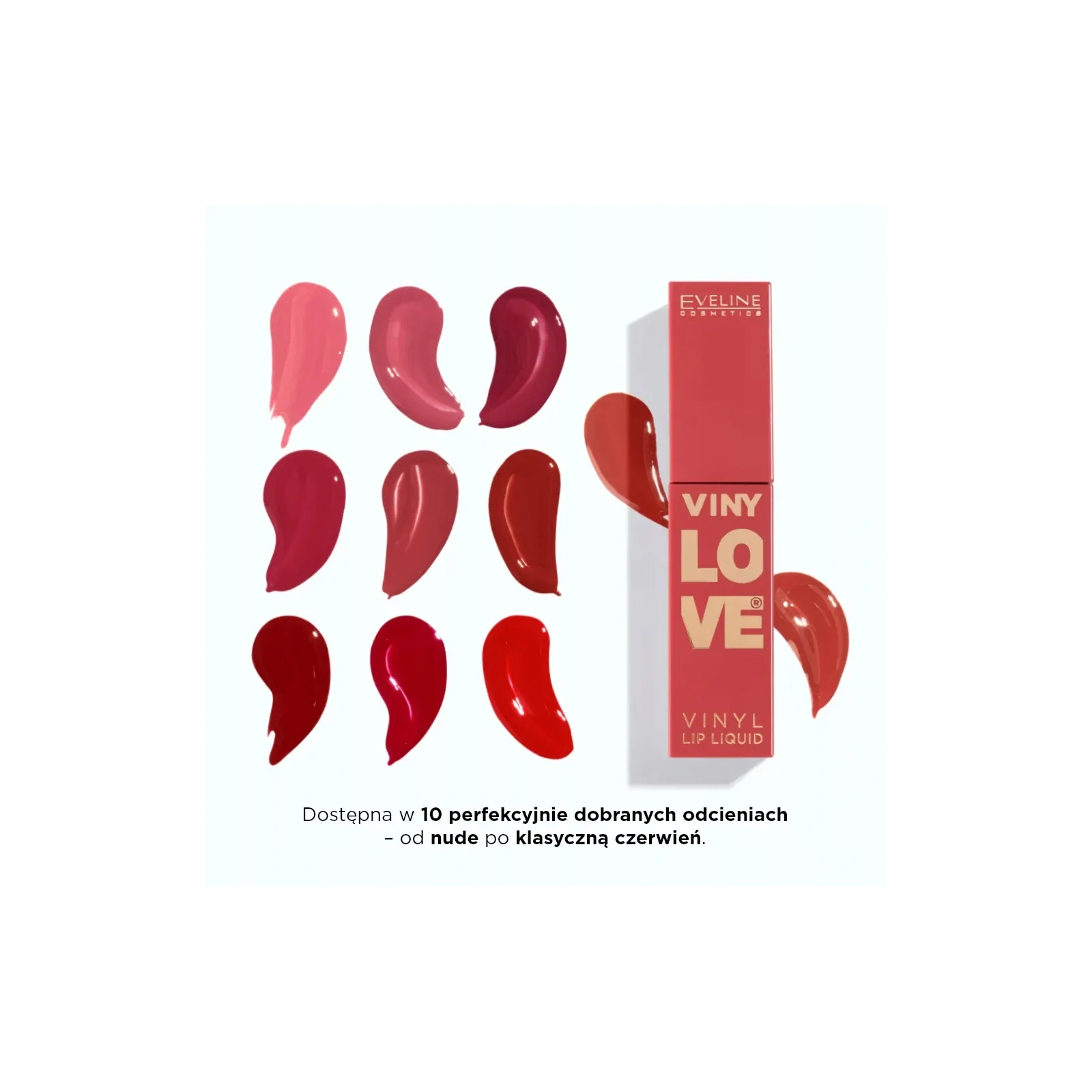 EVELINE VinyLove płynna pomadka do ust z efektem winylowym 02 Dusty 4ml