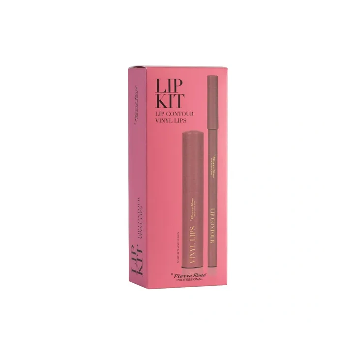 PIERRE RENE Lip Kit zestaw pomadka z kredką do ust 02