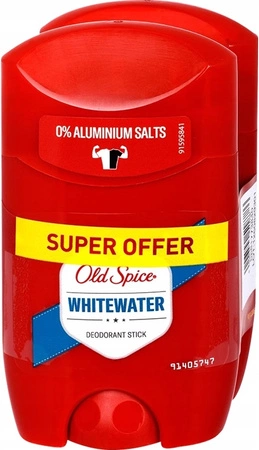 OLD SPICE Whitewater dezodorant w sztyfcie 2x50ml