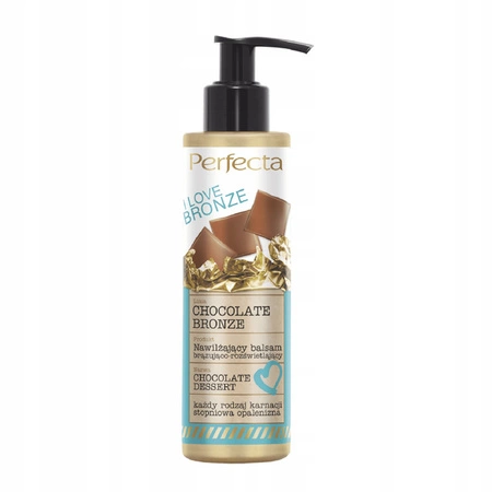 DAX Perfecta I Love Bronze balsam brązująco rozświetlający Chocolate Dessert 195ml 