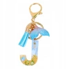 ECARLA brelok do kluczy LITERKA J Morski Ogon Syreny, Muszelki BRL353J