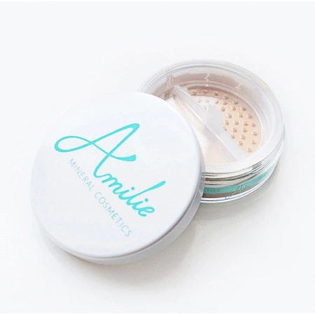 AMILIE MINERAL kryjący Golden podkład do twarzy sypki Sesame 7g