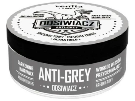 VENITA Men odsiwiacz wosk do włosów Średnie tony 75g TERMIN 10-2025