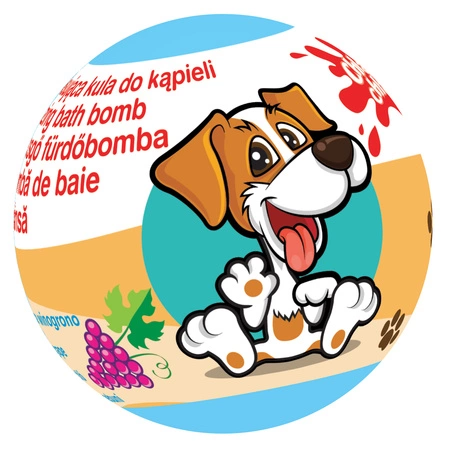 ESTETICA Chlapu Chlap Bubble Bath bąbelkowa kula do kąpieli 50g