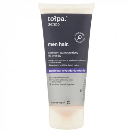 TOŁPA Dermo Men Hair regenerujący szampon do włosów siwych 200ml