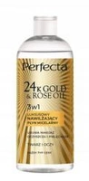 DAX Perfecta 24k Gold & Rose Oil płyn micelarny do twarzy nawilżający 400g