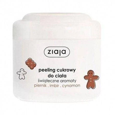 ZIAJA Peeling cukrowy Piernik Imbir Cynamon 200ml