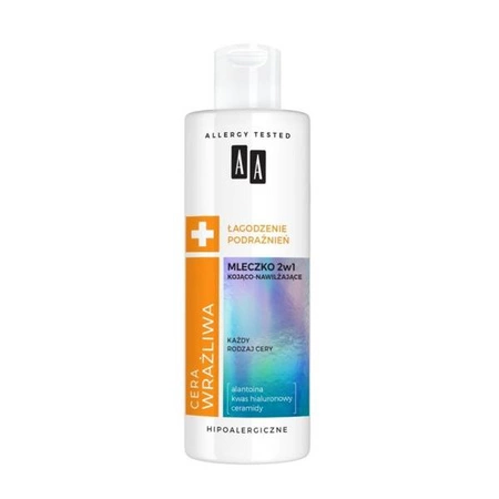 AA Cera Wrażliwa mleczko do demakijażu 2w1 200ml