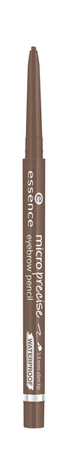 ESSENCE Microprecise wykręcana kredka do brwi 02 Light Brown 0,05g