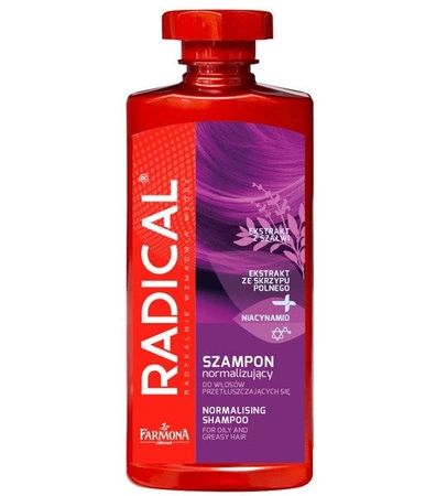 FARMONA Radical szampon normalizujący 400ml TERMIN 10-2025