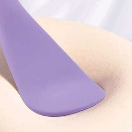 ECARLA szczoteczka do pielęgnacji twarzy z aplikatorem 17,2x2,9cm Fiolet AK15FIO