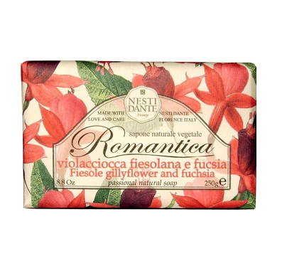 NESTI DANTE Romantica mydło w kostce Goździk i Fuksja 250g