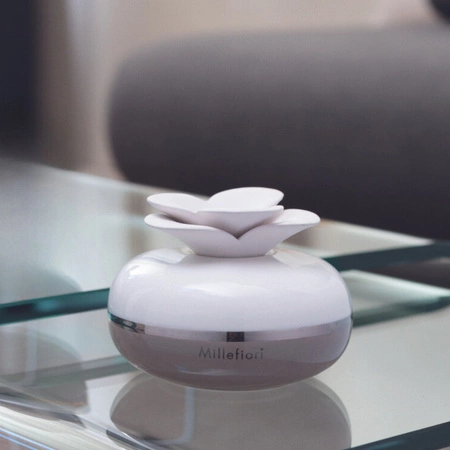 MILLEFIORI MILANO Air Design dyfuzor zapachowy FLOWER Jasnoszary