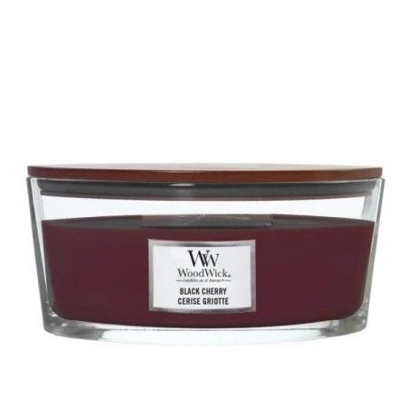WOODWICK Core Hearthwick świeca w słoiku elipsa BLACK CHERRY 453g 